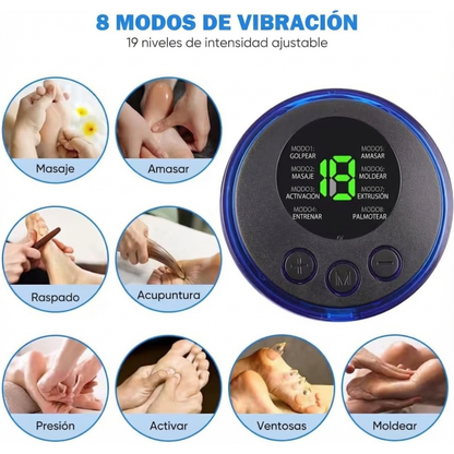 Masajeador de Pies Eléctrico Inteligente con Modos Ajustables