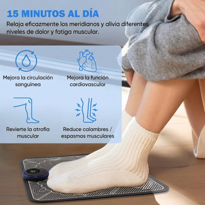 Masajeador de Pies Eléctrico Inteligente con Modos Ajustables