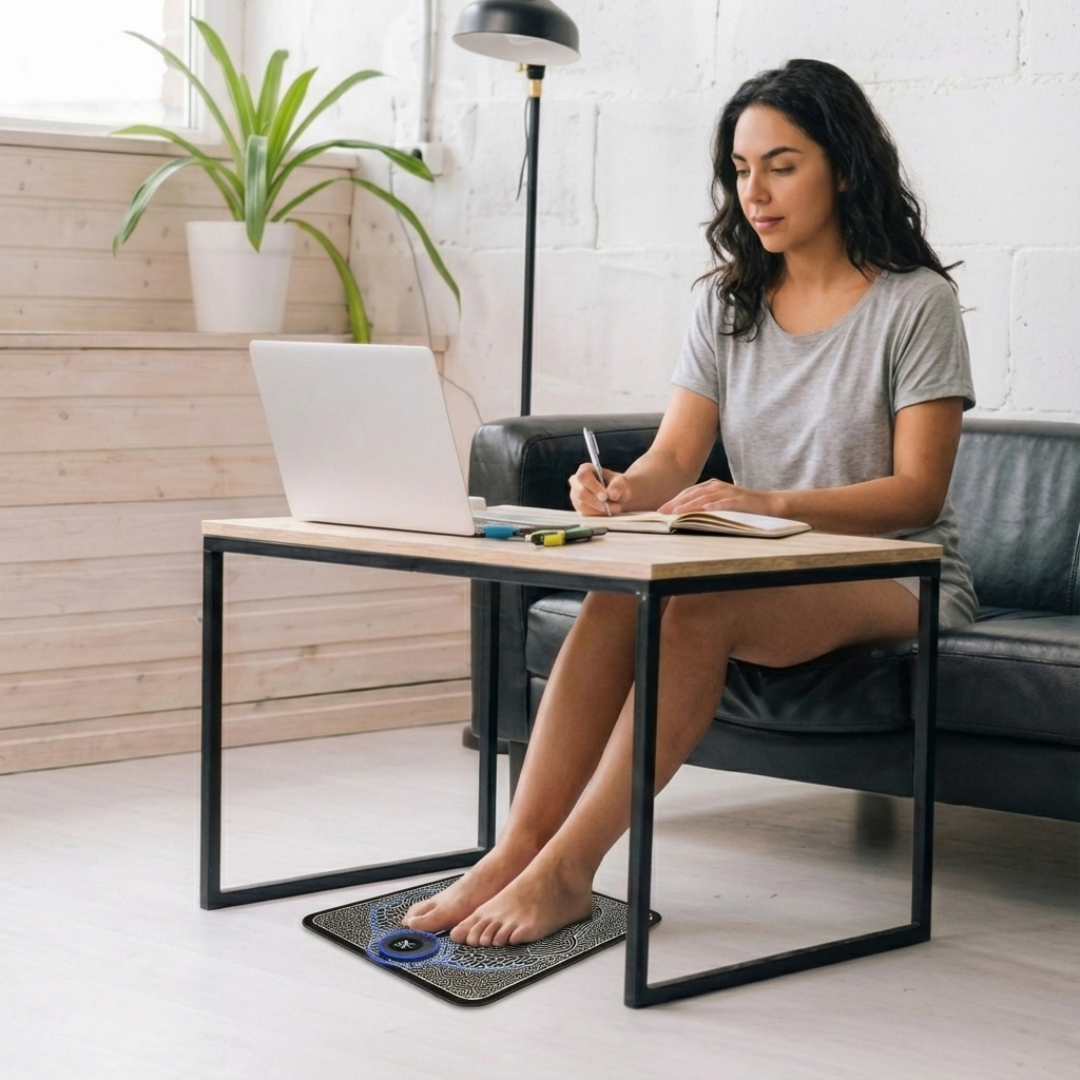 Masajeador de Pies Eléctrico Inteligente con Modos Ajustables